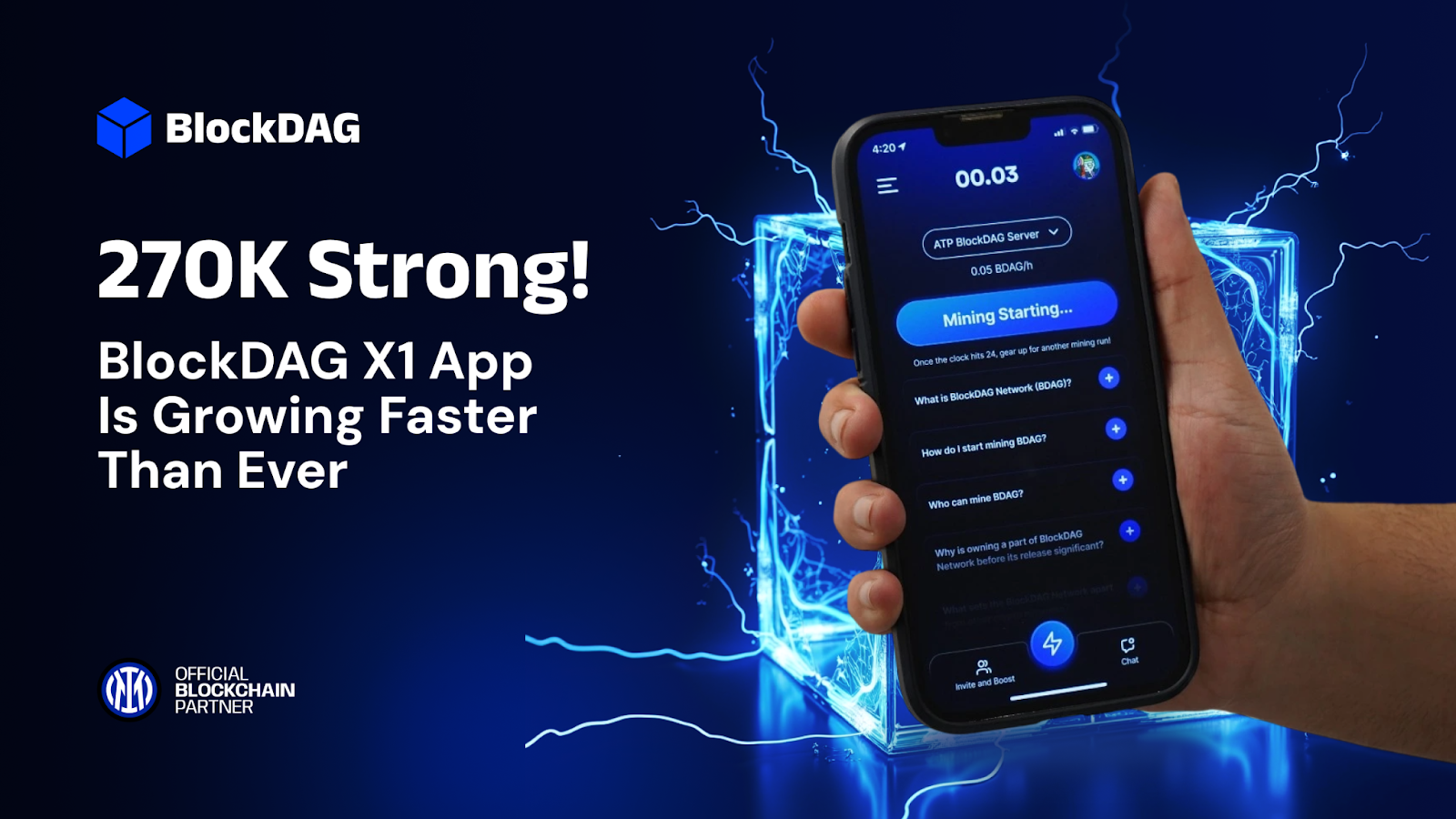 AVAX Upgrade & Tron Price Surge Grab Attention — BlockDAG’s X1 Miner App Hits 270K Users