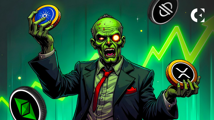 Crypto’s Zombie Tokens Just Won’t Die: XRP and ADA Lead Rally