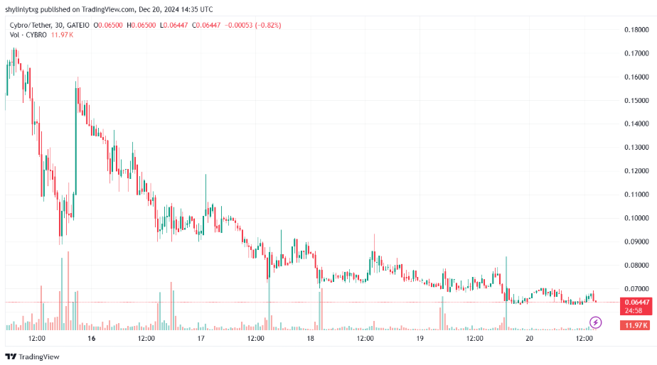 CYBRO leaps 200% in 24 hours following exchange listing - 1