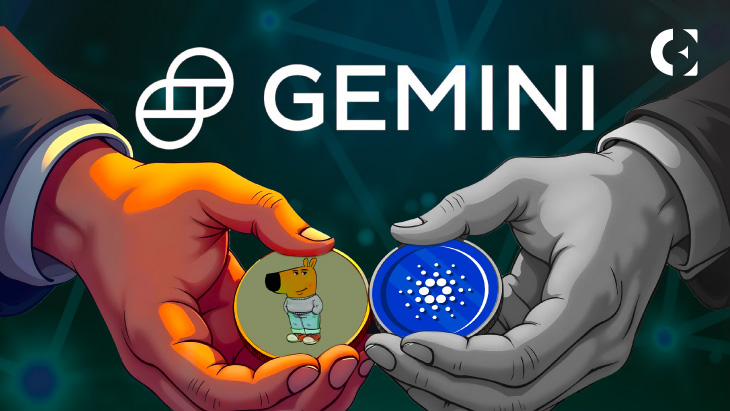 Gemini Lists CHILLGUY Meme Coin, Yet to Add Cardano (ADA)