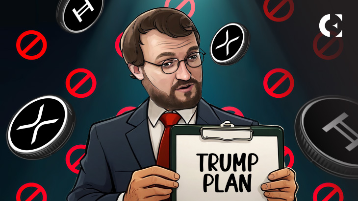 Hoskinson Denies XRP and HBAR Inclusion in Trump’s Crypto Reserve Plan