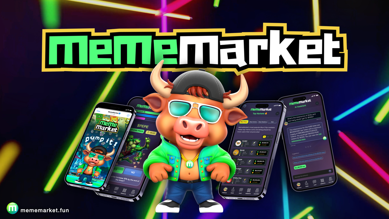 MemeMarket Unveils App to Simplify Meme Coin Exposure and Expand Market Access