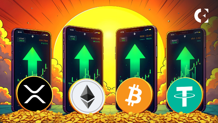 XRP vs. BTC, ETH, USDT: Price Rockets, But Where’s the Adoption Love?