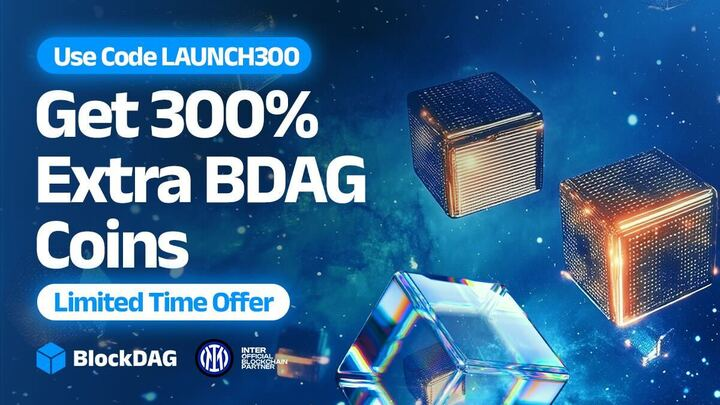 BlockDAG’s LAUNCH300 Offers 300% Extra Coins – More On Near Protocol Price & Arweave’s ‘Permaweb’ Updates