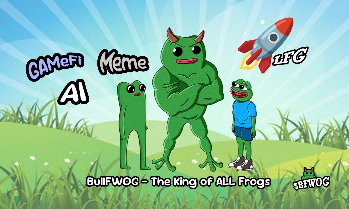 BullFWOG ($BFWOG) Unleash The Future: New AI & Gaming Meme Coin Presale Just Launched