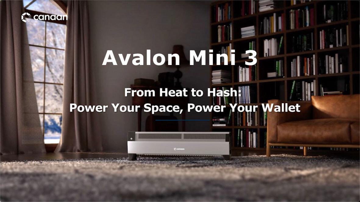 Canaan Introduces Revolutionary Bitcoin Mining Heaters for Home and Personal Use in CES 2025