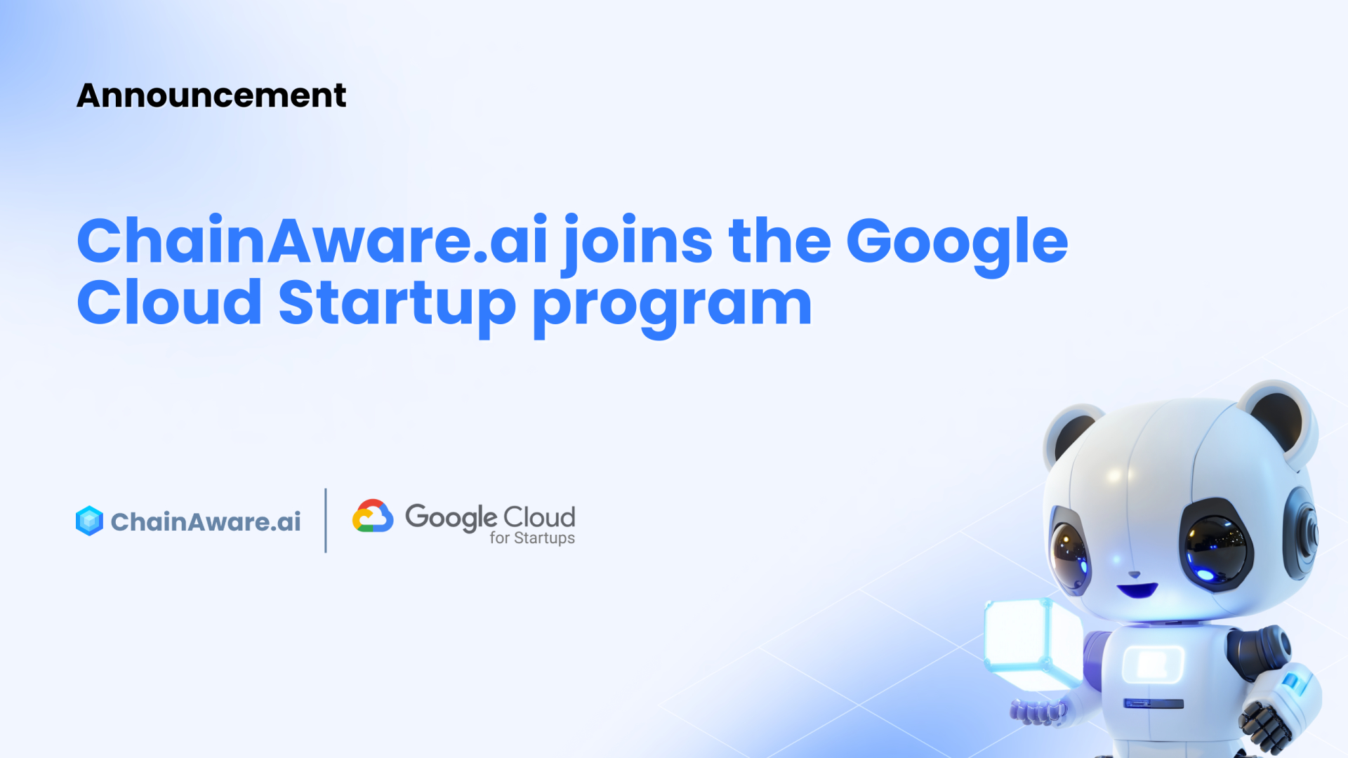 ChainAware.ai Receives a $250,000 Grant from Google