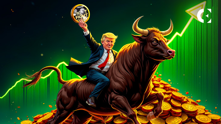 Crypto Now Makes Up 90% of Trump’s Wealth After $TRUMP Token Rally