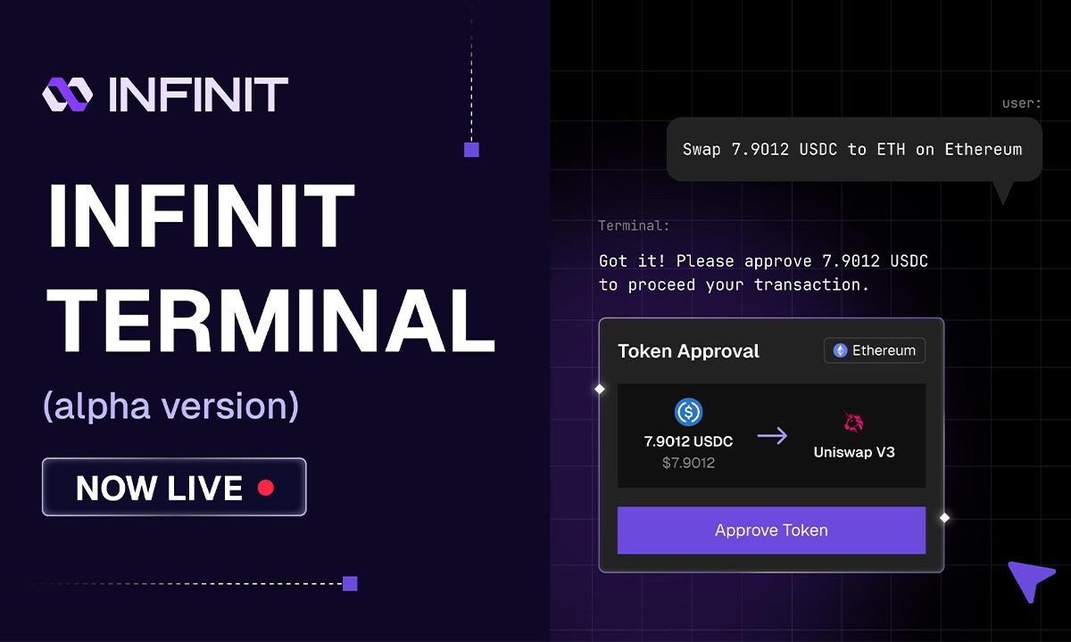 INFINIT Expands DeFi Abstraction Layer and Introduces Terminal to Simplify Decentralized Finance