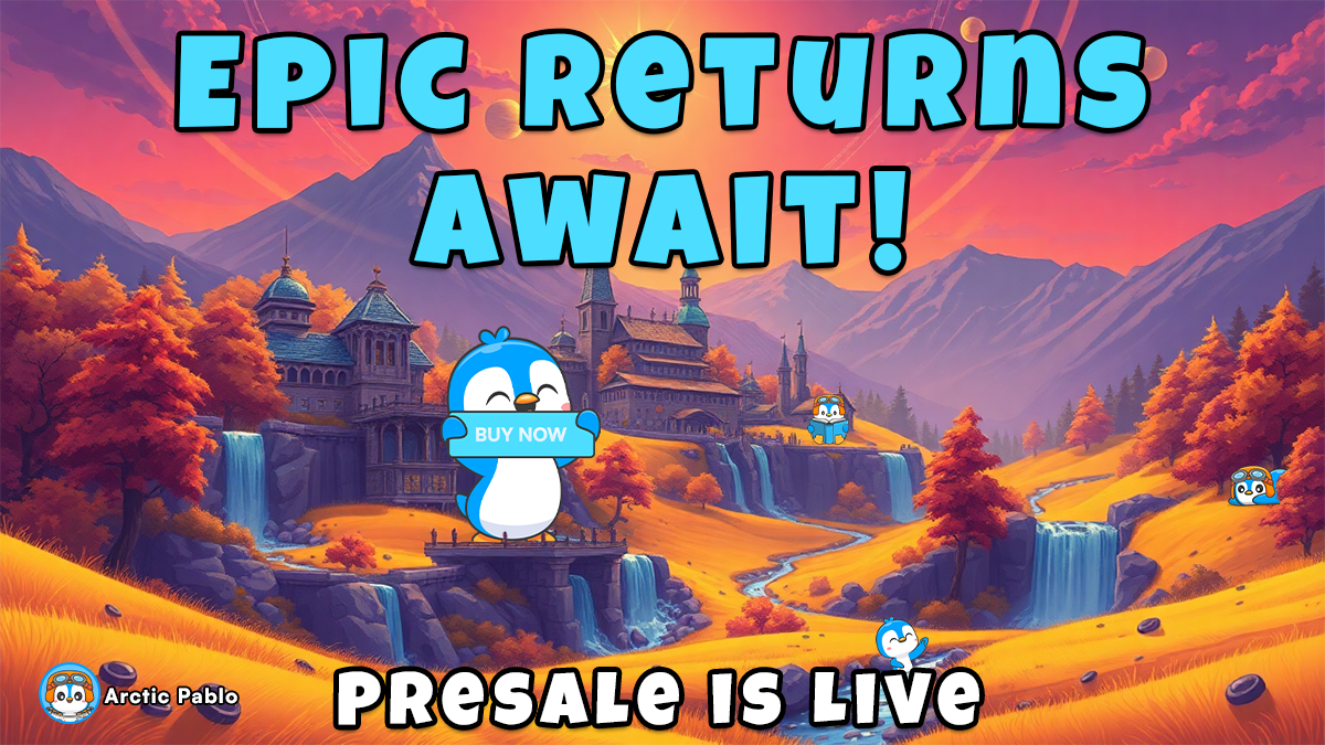 Arctic Pablo Coin Presale Soars: 12,618% ROI Potential, Token Burns, Turbo’s Breakthrough & Cheems’ Market Surge